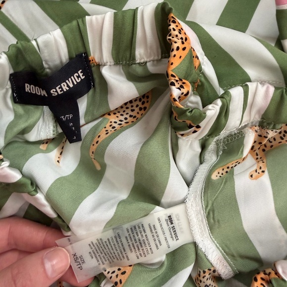 Cheetah print striped pajamas - Picture 6 of 6